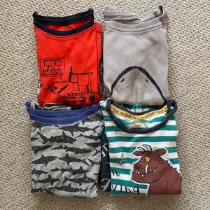 8-pc Toddler short sleeve & shorts pajama set